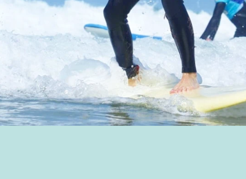 Riding a wave